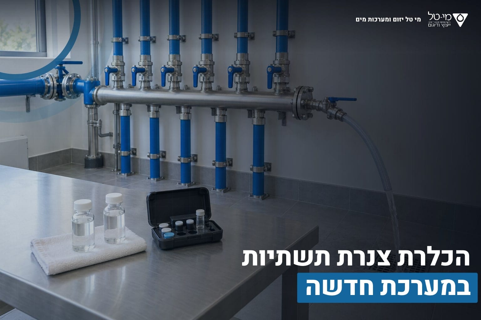 הכלרת צנרת תשתיות